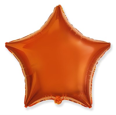 Звезда 18" оранжевая, Flex Metal - фото 4897
