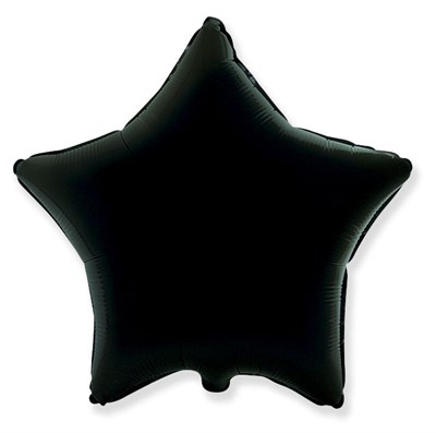 Звезда 18" чёрная, Flex Metal - фото 4906