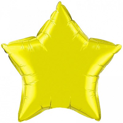 Звезда 18" золотая, Flex Metal - фото 4926