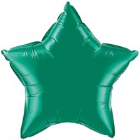 Звезда 18" зеленая, Flex Metal