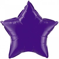 Звезда 18" фиолетовая, Flex Metal
