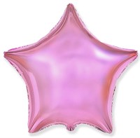 Звезда 18" розовый, Flex Metal