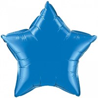 Звезда 32" синяя, Flex Metal