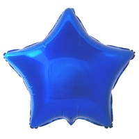 Звезда 18" синяя, Flex Metal