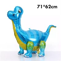 Шар с воздухом "Динозавр, Брахиозавр”, синий