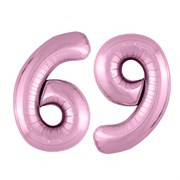 Цифра “6/9” (40”/102см) slim фламинго, Agura