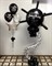 Бомбезная стойка + гелиевый фонтан, черный/серебро - фото 4830