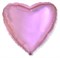 Сердце 18" розовое, Flex Metal - фото 4948