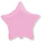 Звезда 18"  нежно-розовая, Flex Metal - фото 4969